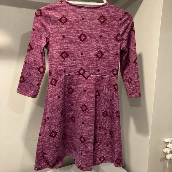 Wonder Nation purple Aztec dress - Picture 5 of 5